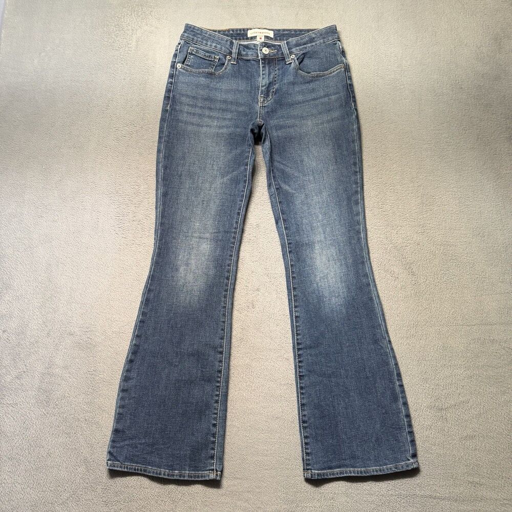 Lucky Brand Lolita Boot Jeans Women’s Size 6/28A Blue Stretch Medium Wash Denim